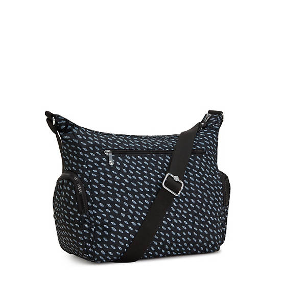 Sacs Crossbody Kipling Gabbie Printed Noir | FR 2054BE